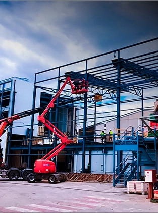 Instalaciones de cubiertas industriales