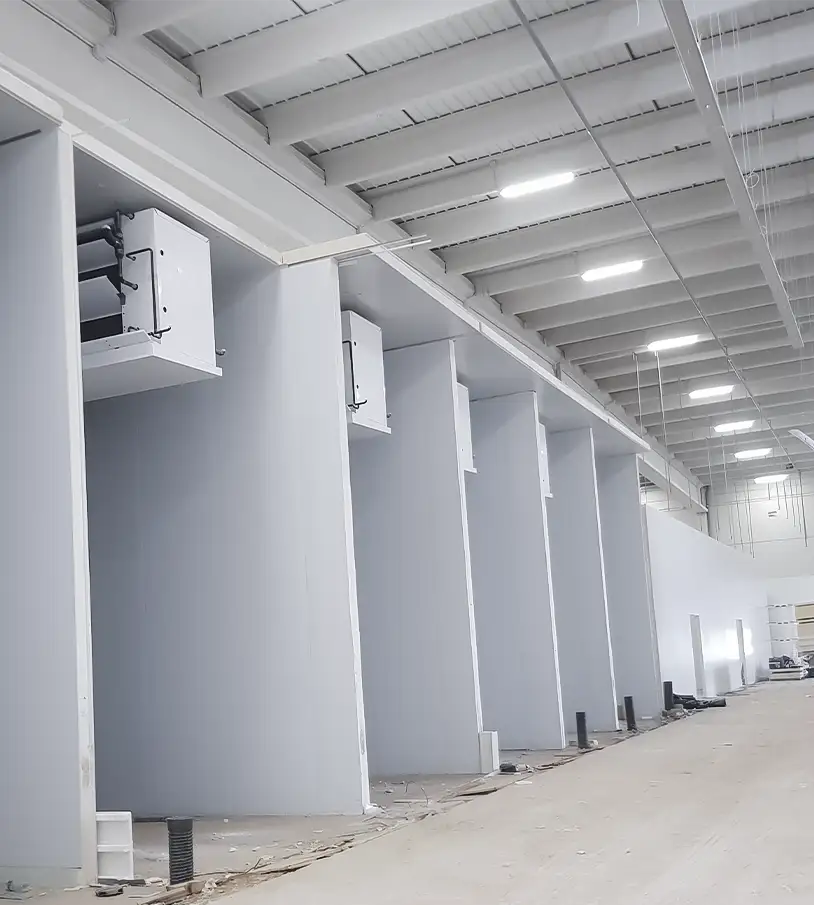 de túneles de congelación, diseñados para optimizar la funcionalidad y garantizar el rendimiento en entornos industriales.