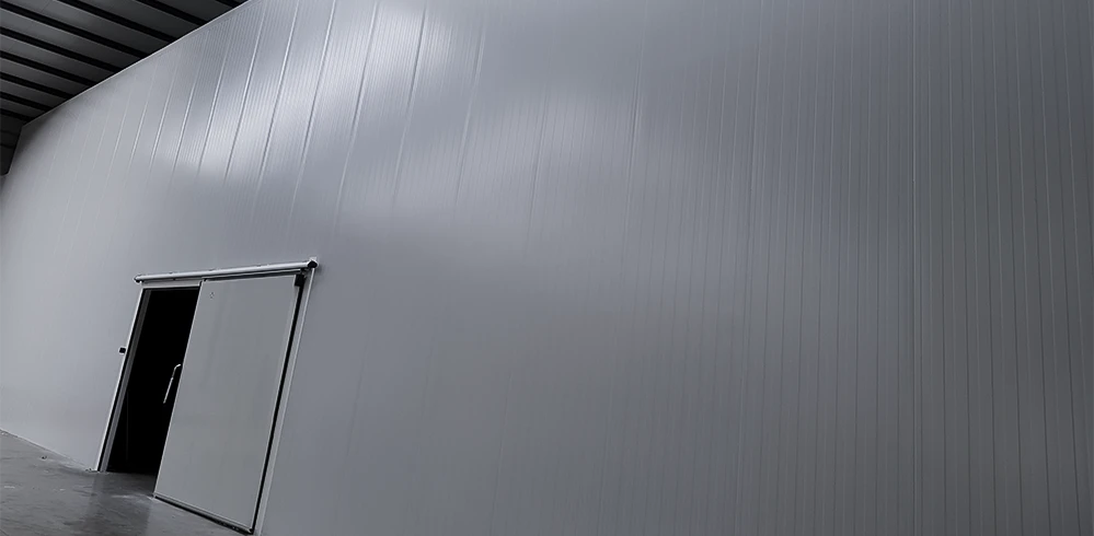 Implementación de una cámara frigorífica de conservación en un centro logístico de distribución para productos cárnicos. La solución fue diseñada para operar con una capacidad de almacenamiento de 200 toneladas, utilizando tecnología de enfriamiento de alta eficiencia y un sistema de puertas automáticas que minimizan la pérdida térmica.