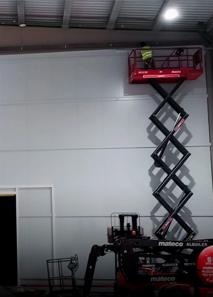 Proyecto de sectorización para espacios