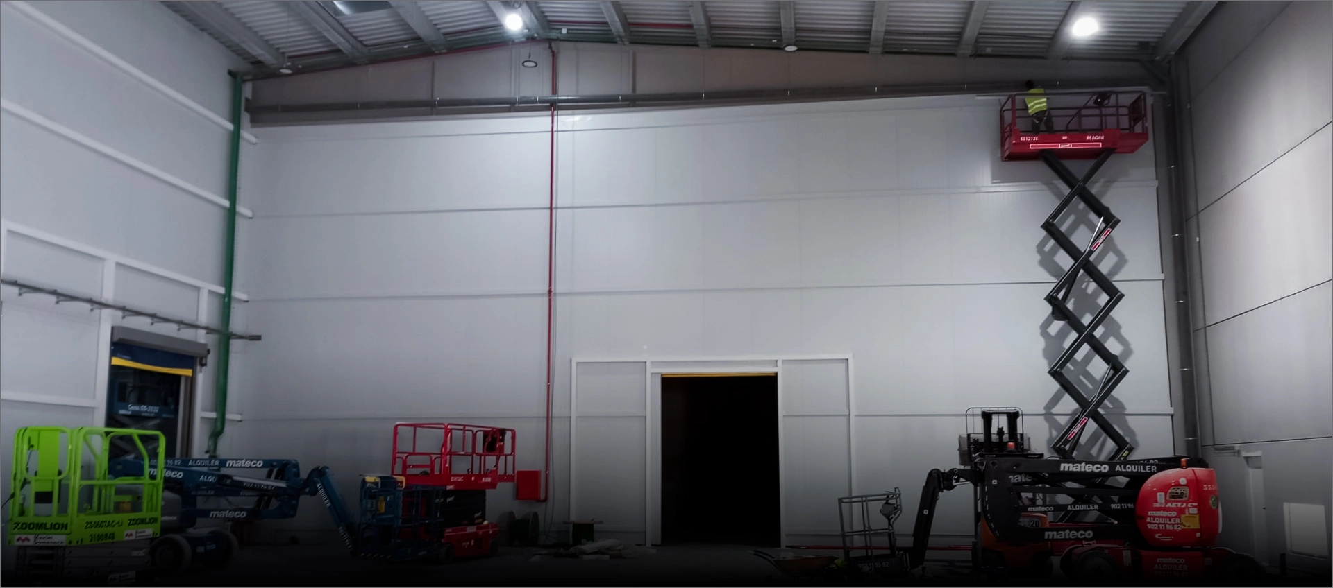 Proyecto de sectorización para espacios