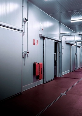 Cámaras Frigoríficas Industriales para el sector alimentario